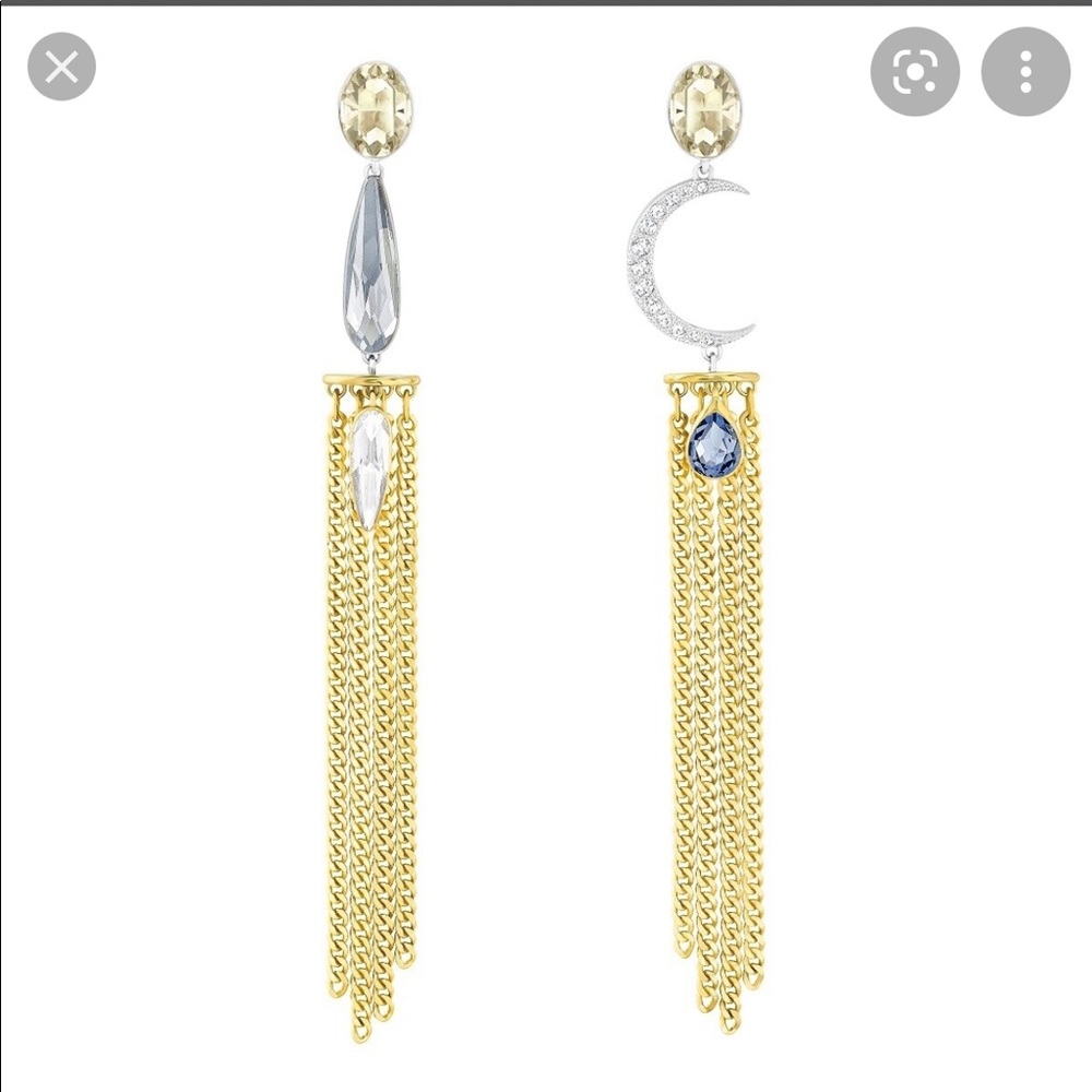 Swarovski gypsy earrings